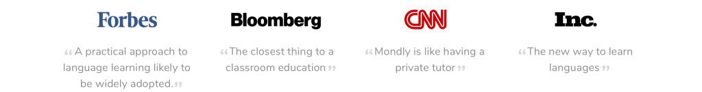 تقول الصحافة عن تطبيق Mondly