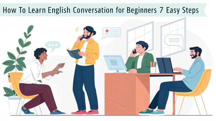 How to Learn English Conversation for Beginners