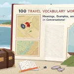100 Travel Vocabulary Words: Meanings, Examples, and Exercises (+ Conversations!) 14 Travel Vocabulary