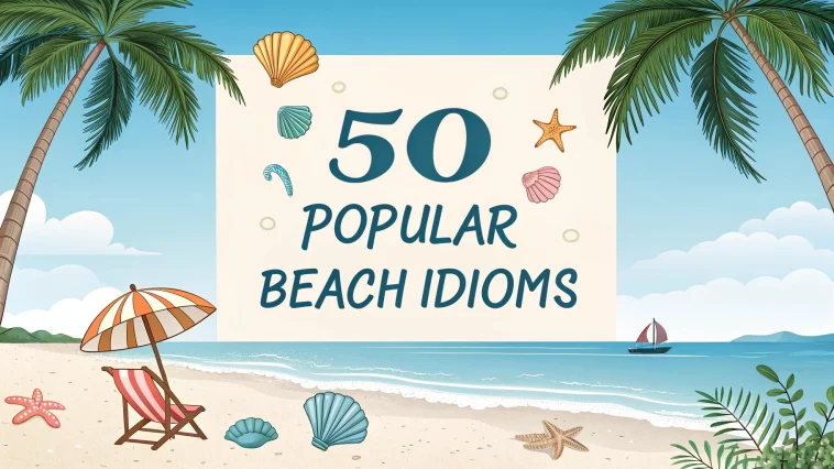 50 Popular Beach Idioms: Clear Meanings and Easy Examples 1 Beach Idioms