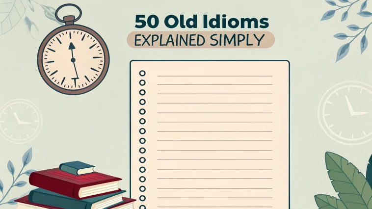 Old Idioms