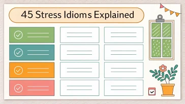 Stress Idioms