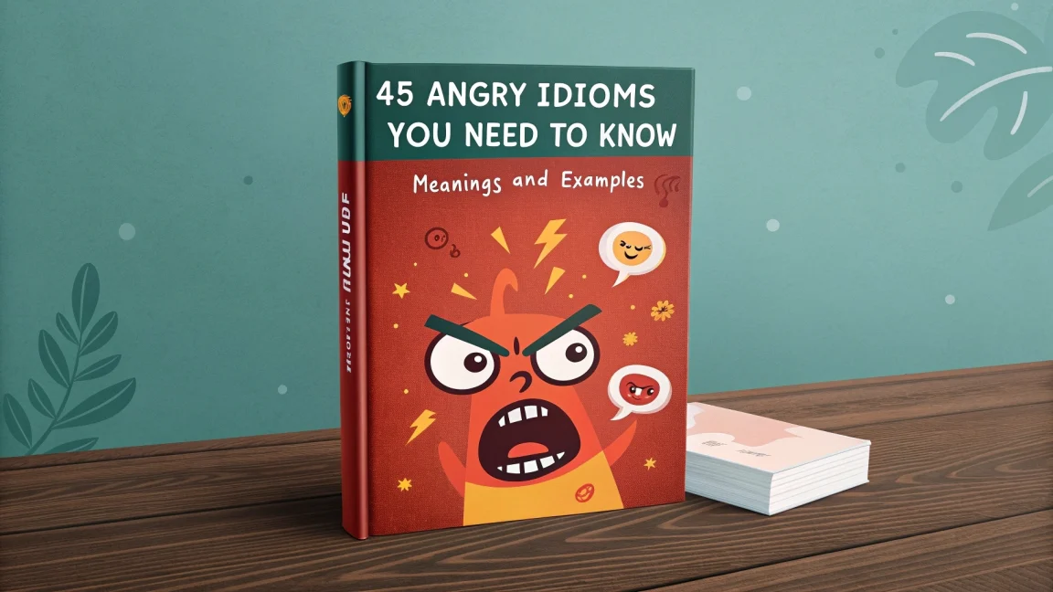 45 Angry Idioms You Need to Know: Meanings and Examples 1 angry idioms