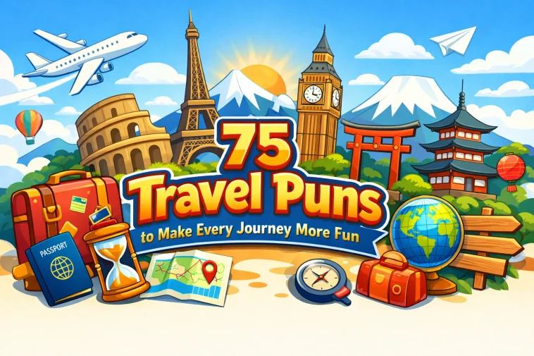 75 Travel Puns That Will Take You on a Wordplay Adventure 1 Travel Puns