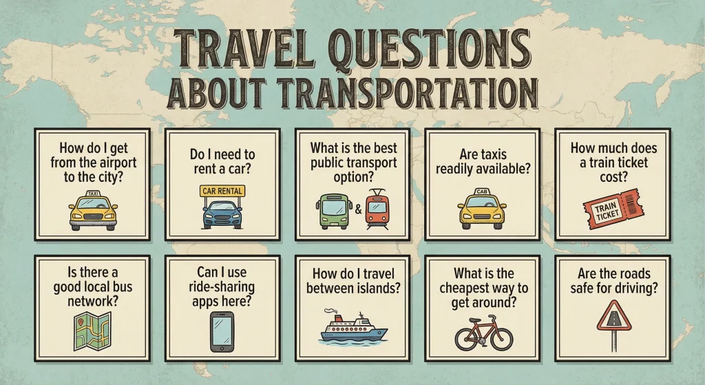 Travel Questions About Transportation