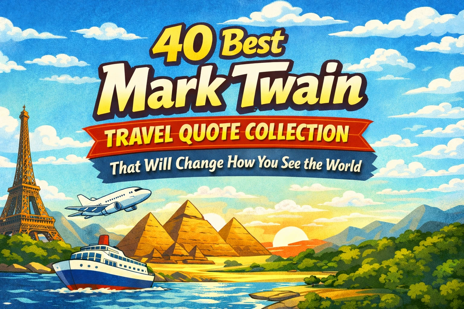 mark twain travel quote