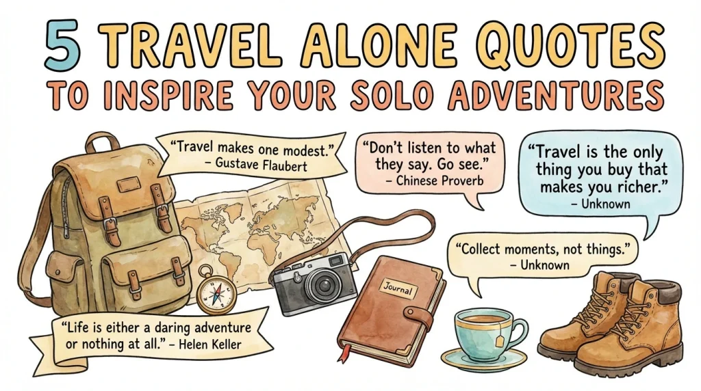 75 Travel Alone Quotes to Inspire Your Solo Journey 2 Quotes About Traveling Alone