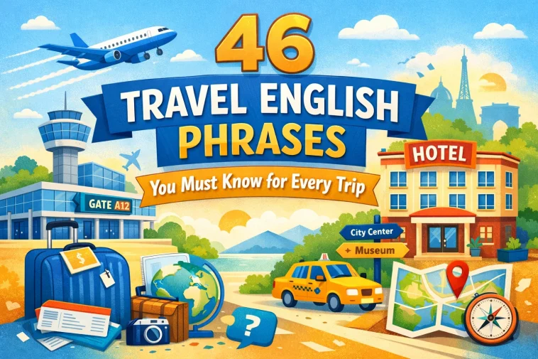 46 Travel English Phrases You Must Know for Every Trip 1 travel English phrases