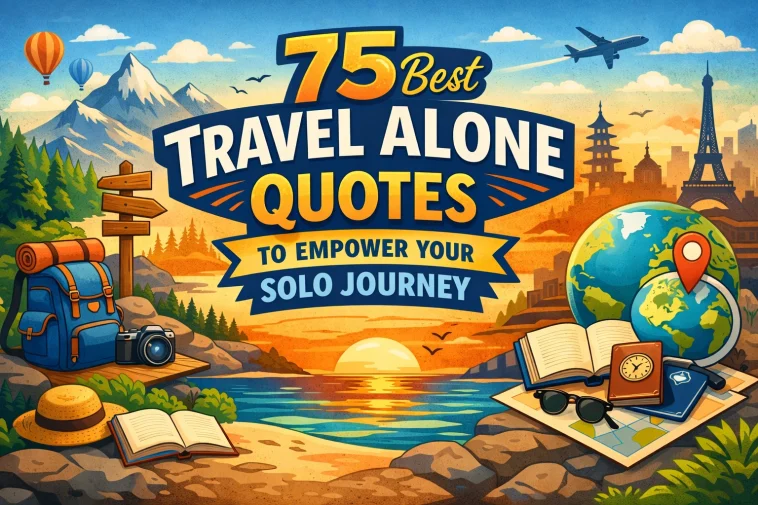 75 Travel Alone Quotes to Inspire Your Solo Journey 1 travel alone quotes