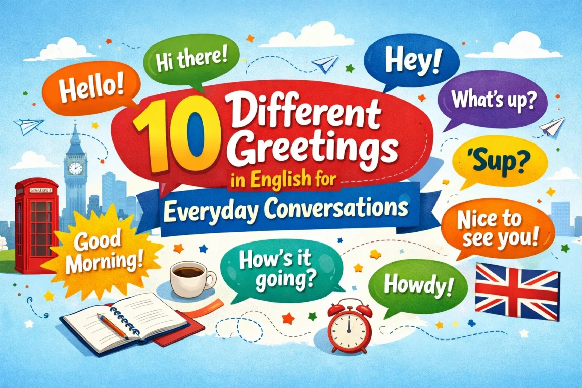 10 different greetings