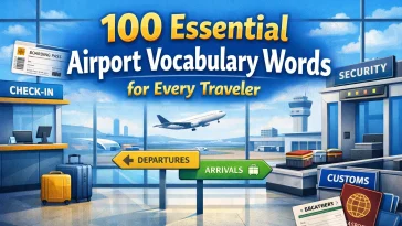 Airport Vocabulary
