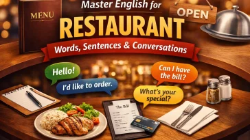 English for Restaurant