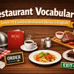 Restaurant Vocabulary