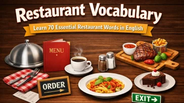 Restaurant Vocabulary