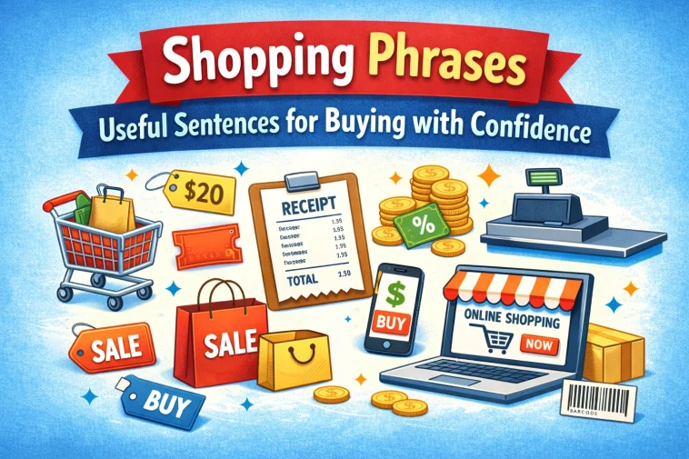 Essential Shopping Phrases for Everyday English Use 1 Shopping Phrases