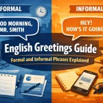 formal and informal greetings in english