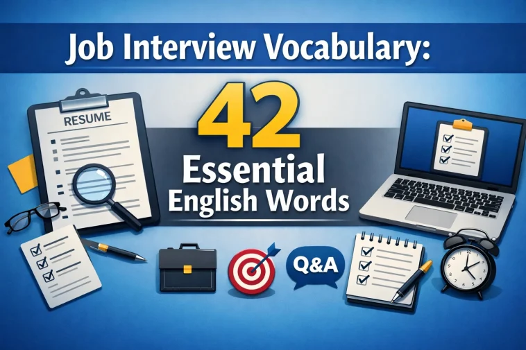 job interview vocabulary