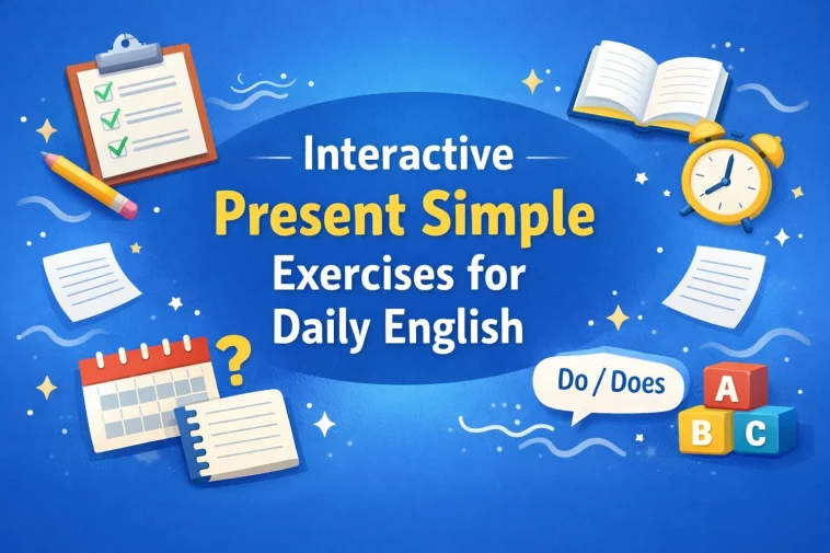 Present simple exercises