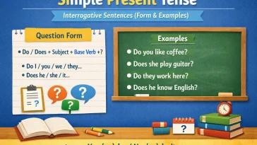 Simple Present Tense interrogative sentences