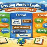 greeting words