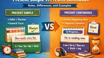 present simple vs present continuous