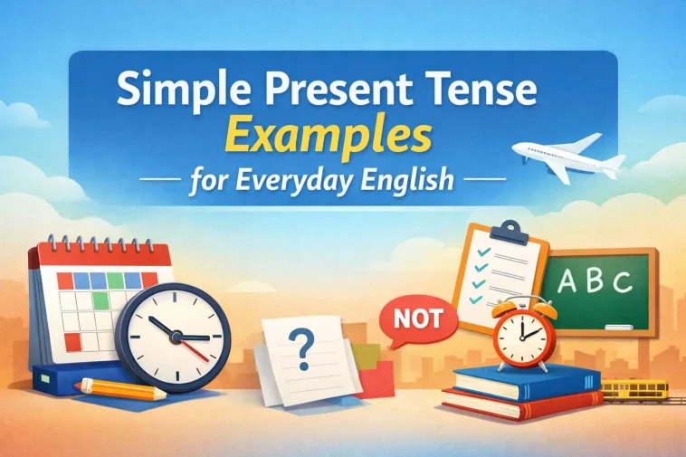 simple present tense examples