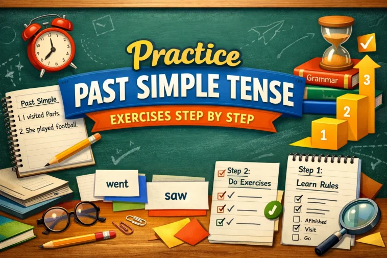 Past Simple Exercises with Answers for Beginners 1 Past simple exercises