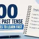 Simple past tense examples