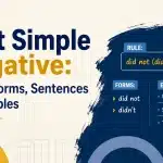 past simple negative