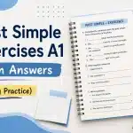 Past simple exercises A1