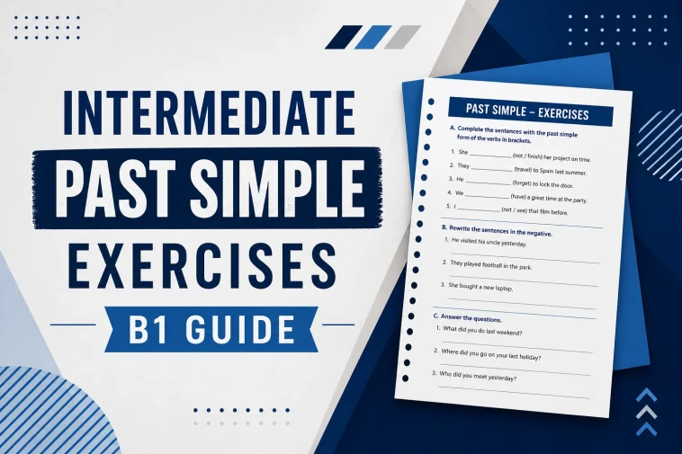 Past simple exercises b1