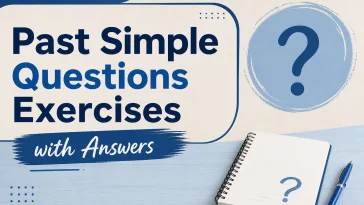 past simple questions exercises