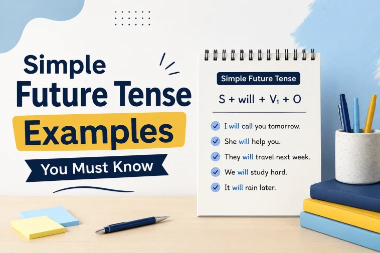 simple future tense examples